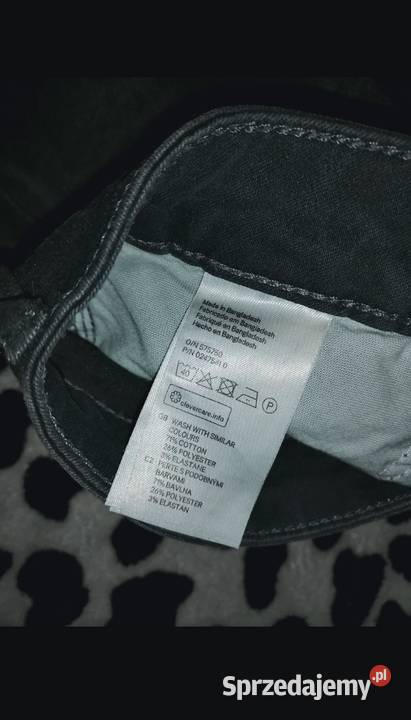 HM spodnie dżinsowe rurki dżinsy skinny jeans 25 Leszno