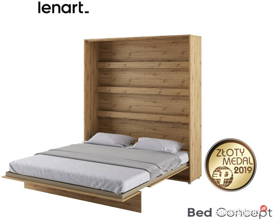 Półkotapczan Łóżko w Szafie BED CONCEPT 180x200 Gdańsk sprzedam