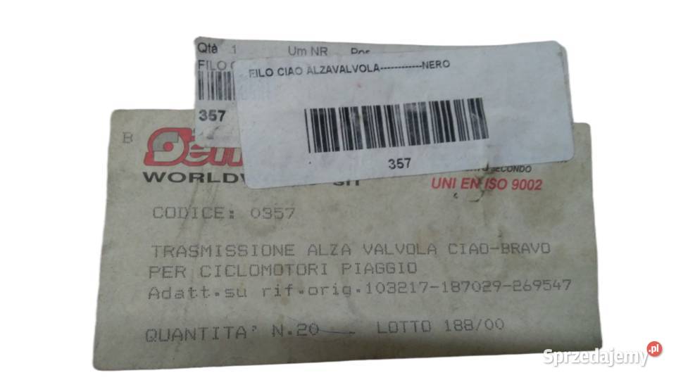 LINKA SPRZĘGŁA SEMERFIL PIAGGIO CIAO BRAVO 357