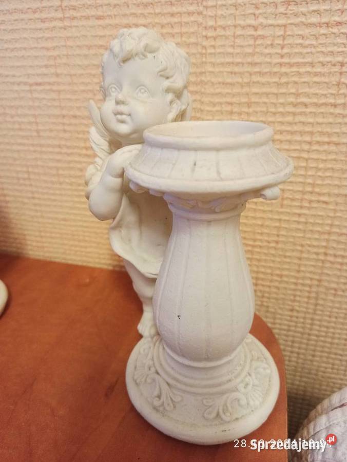 Figurki świeczniki aniołki Koszalin