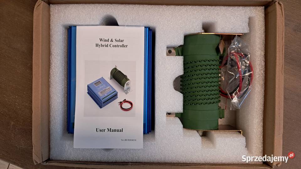 Kontroler hybrydowy MPPT Wind 800W Solar 600W Pozostałe Ostrów Wielkopolski
