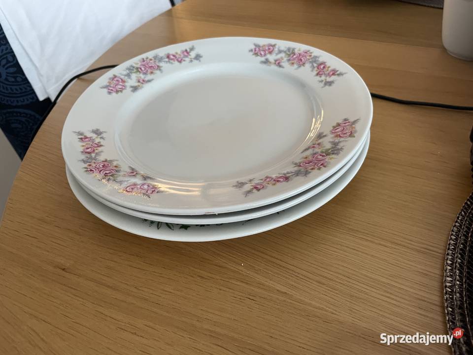 Lubiana talerz obiadowy PRL