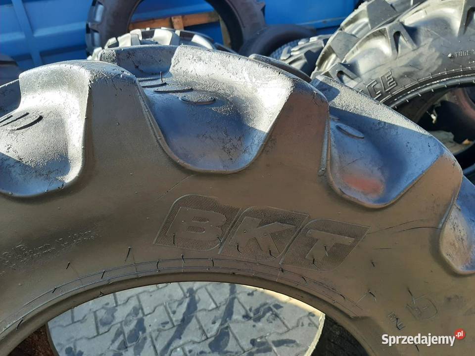 Opona używana rolnicza 34085R24 136R24 BKT Zaścianki sprzedam