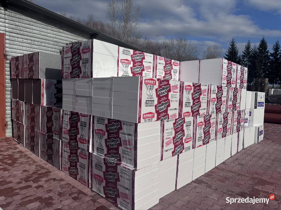 styropian dach podłoga EPS100 Arbet 220 m3 Oleśnica