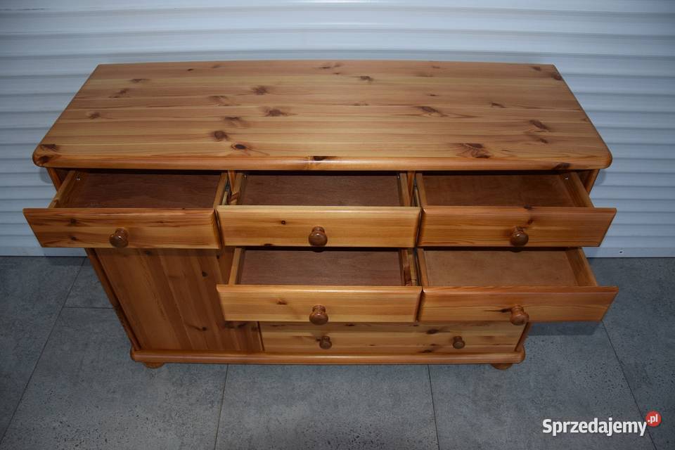 komoda z drewna sosnowego nowa Olsztyn