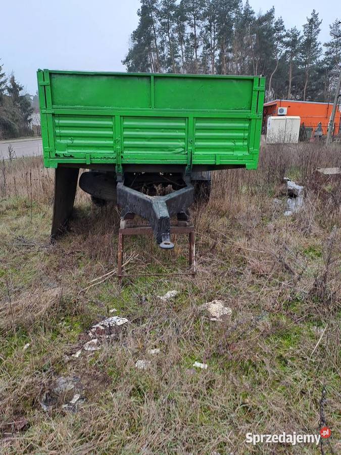 Przyczepa Ciężąrowa jednoosiowa 520 m paka Rolnictwo Pułtusk sprzedam
