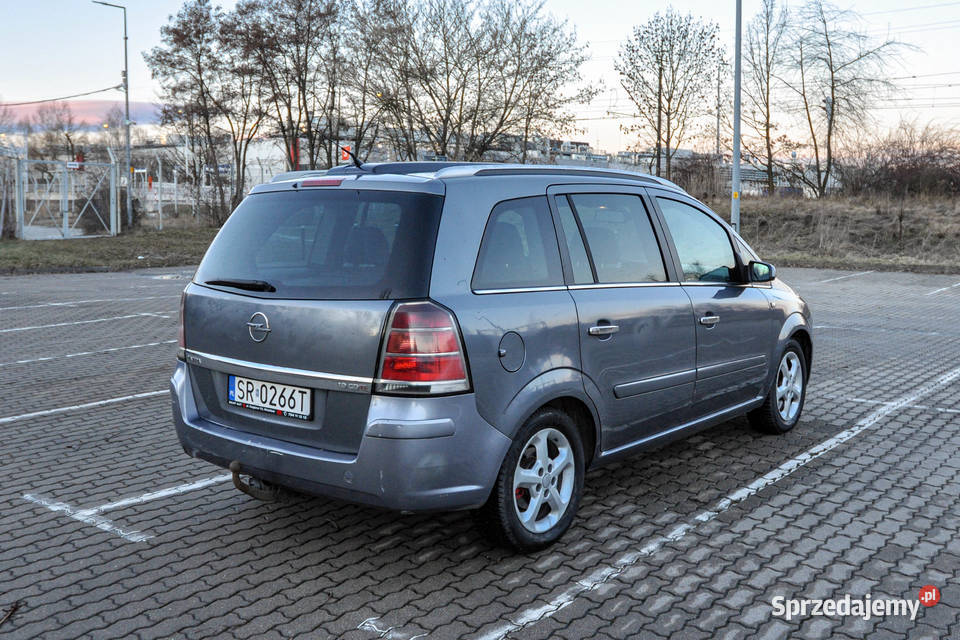 Opel Zafira 19CDTI 150 7osobowa nieuszkodzony Wrocław