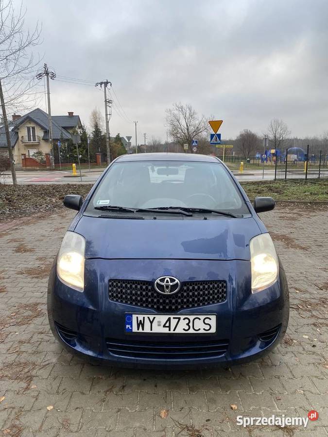 Toyota Yaris 13 LPG 2008 HAK klimatyzacja Rok produkcji 2008 Warszawa