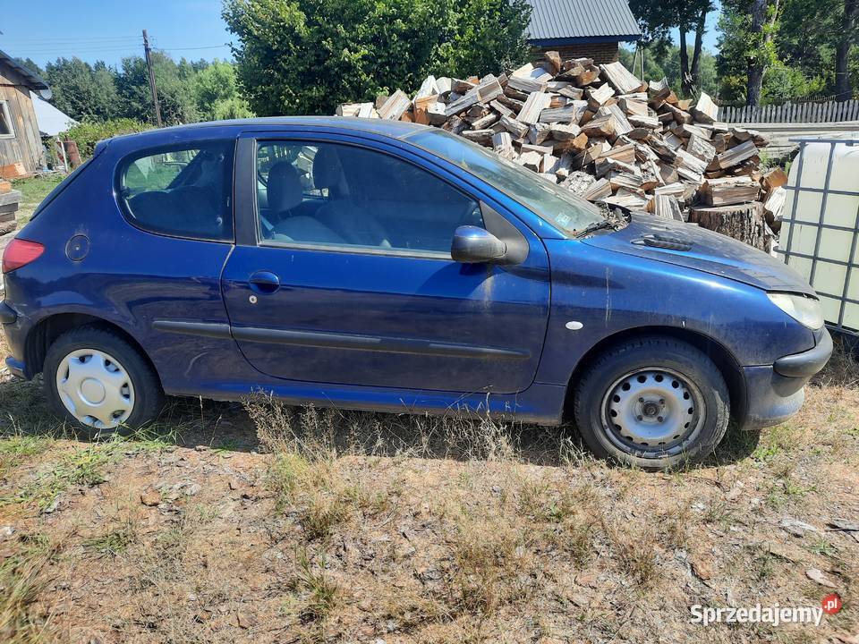Peugeot 206 caly na czesci silnik 14 1400cm3 Jarocin