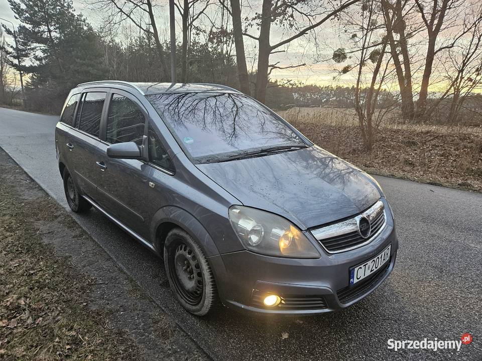 Opel Zafira 19 cdti 120 Klima 7 osób 2008 Ciechocinek