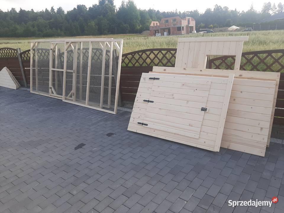 Kurnik kur z wolierą Jordanów