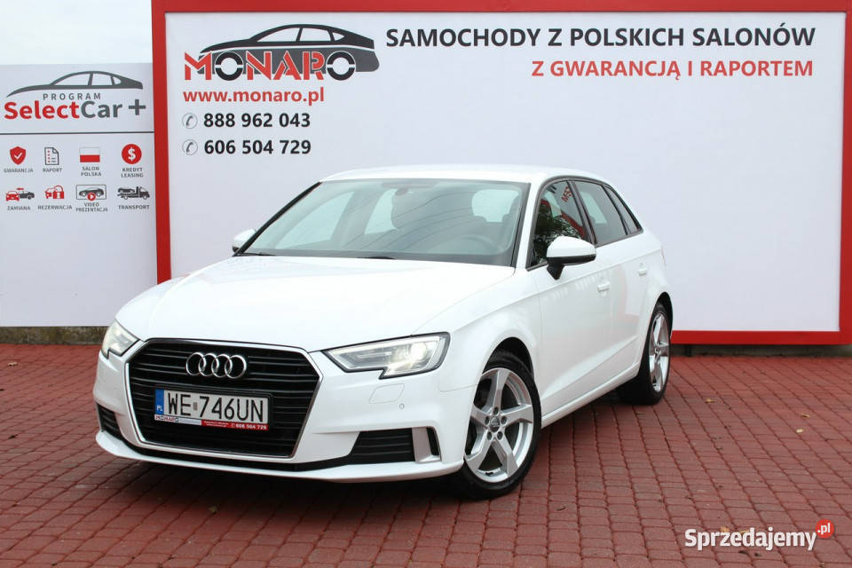 Audi A3 Wersja SPORT STronic 35 TFSI Salon klimatyzacja Włocławek