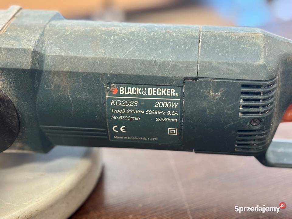 Szlifierka kątowa BlackDecker 2023 2000W Narzędzia warmińsko-mazurskie Elbląg