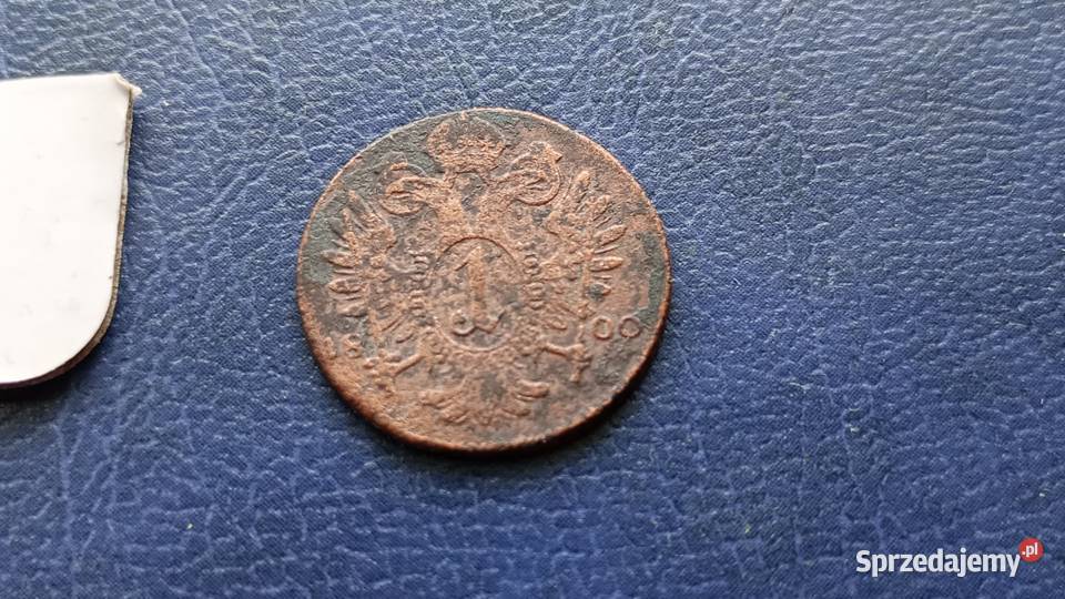 Stare monety 1 krajcar 1800 Austria podkarpackie Lesko