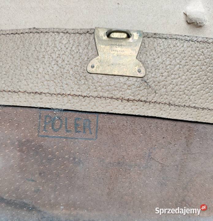 Torba cheney england vintage PRL małopolskie Wolbrom