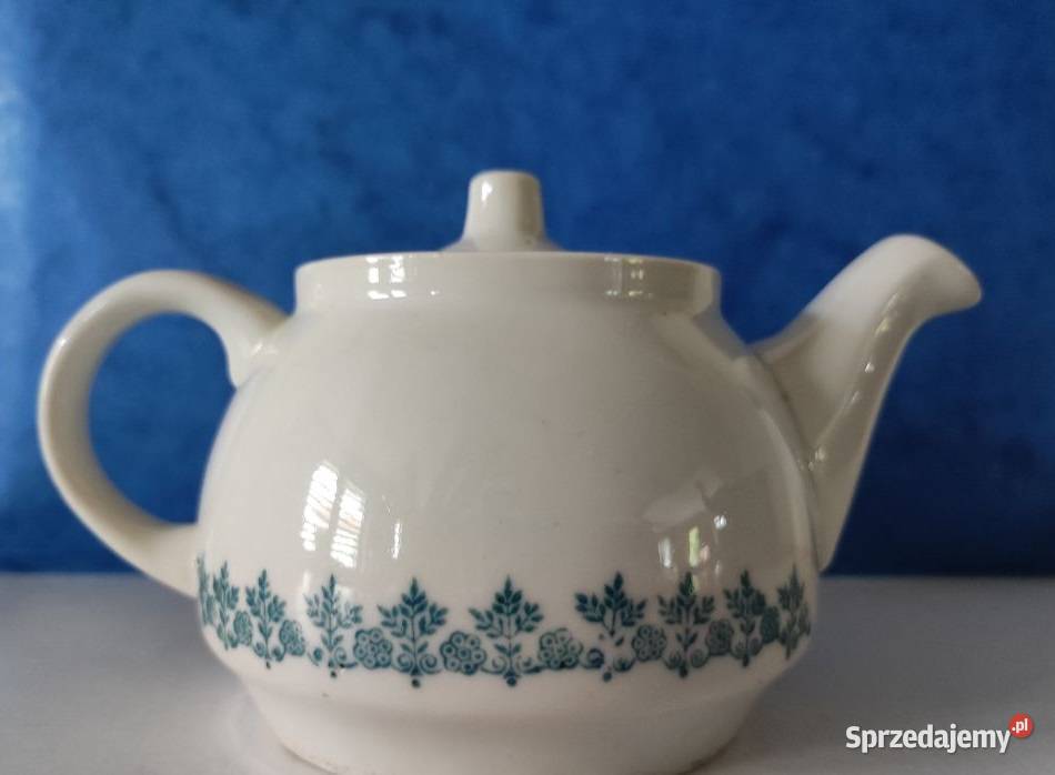 porcelanowy unikat imbryk czajniczek dzbanek do