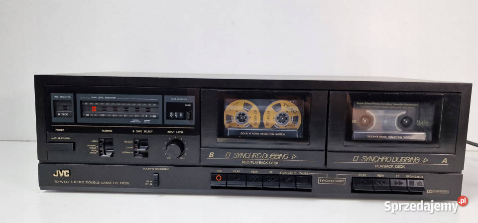 JVC TD W 103 TDW103 magnetofon casette deck Audio Międzychód