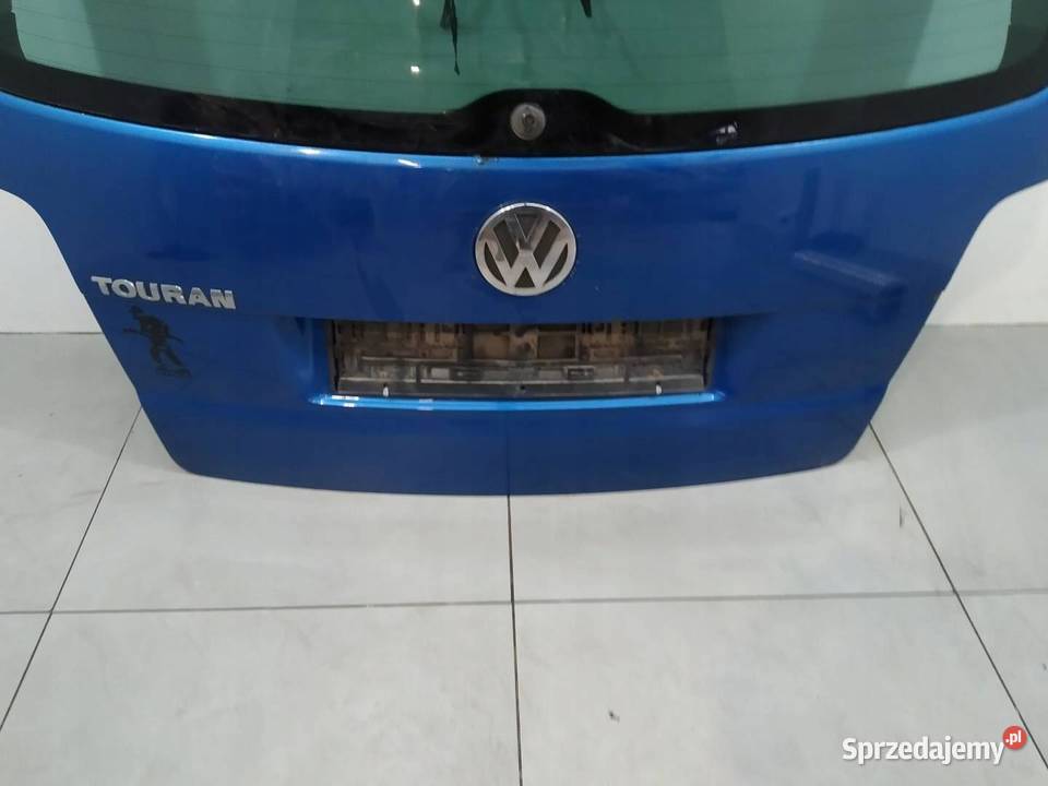 KLAPA TYŁ NIEBIESKA VW Volkswagen Touran I Rok produkcji 2003