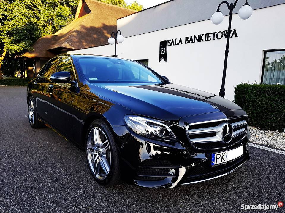 MERCEDES Czarna Limuzyna AMG do ślubu Wynajem Pozostałe Kalisz