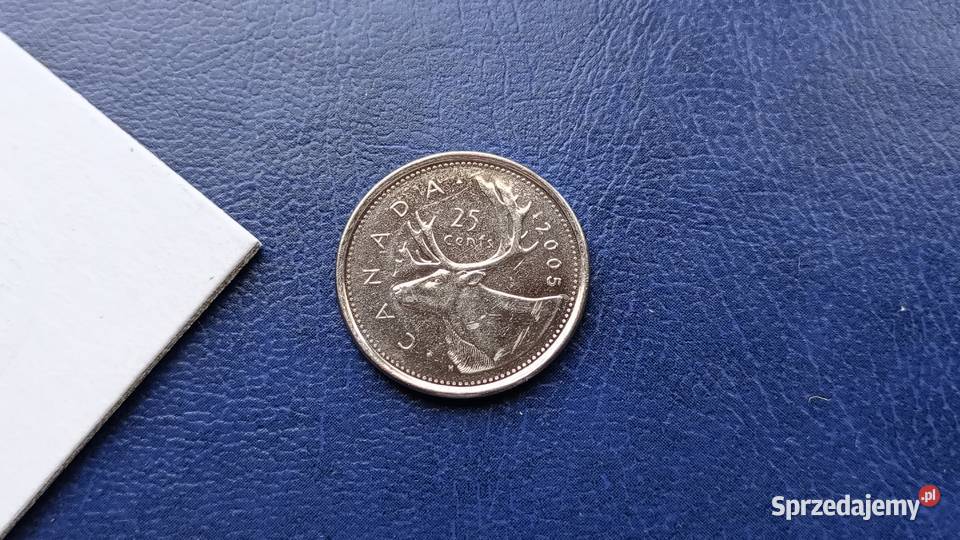Stare monety 25 cent 2005 Kanada 1