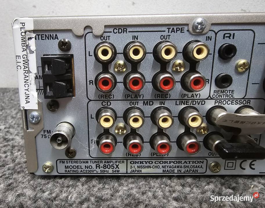 Radio amplituner stereo ONKYO R805X Kraków sprzedam