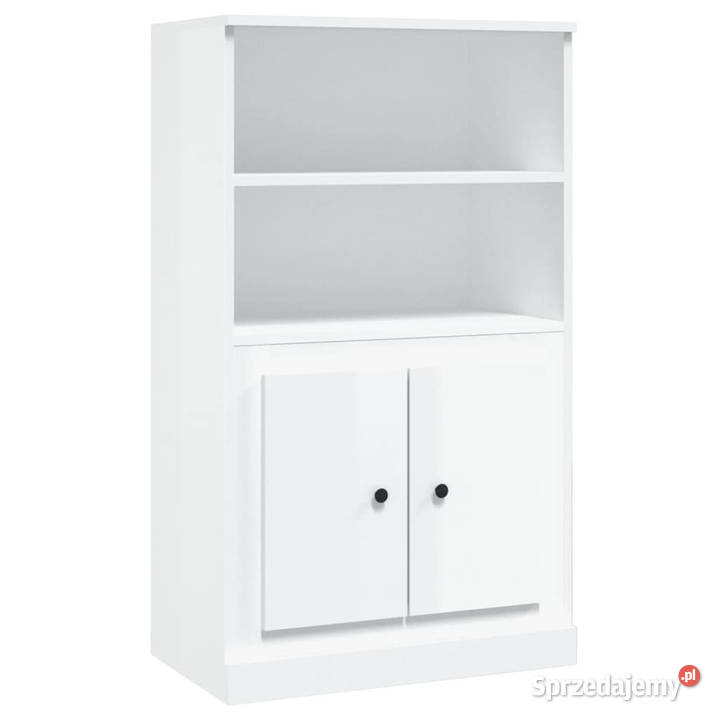 Kredens biały z połyskiem 60x355x1035 WM816314 Warszawa