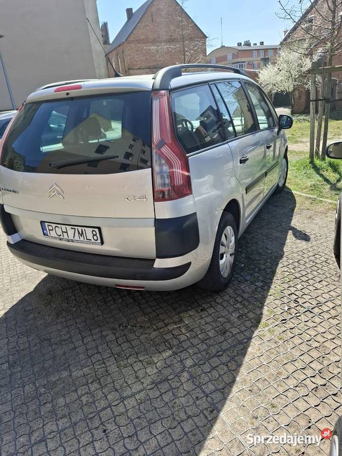 Sprzedam Citroen C 4 Grand Picasso 16 HDI 109 7 światła przeciwmgielne Chodzież