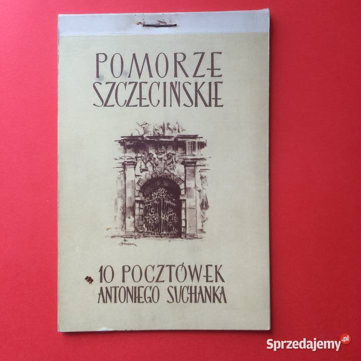 1501 Zestaw Widokówek Grafika zachodniopomorskie sprzedam