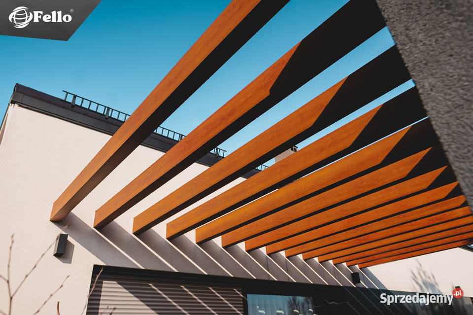 Belka dekoracyjna aluminiowa aluminium taras Ćwiklice