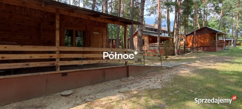 Prosperujący ośrodek wczasowy Bugiem dojazd asfaltowy mazowieckie Serpelice