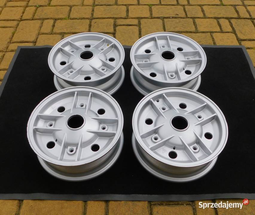 4 alufelgi felgi aluminiowe krzyże Polski Fiat aluminiowe Samochodowe małopolskie