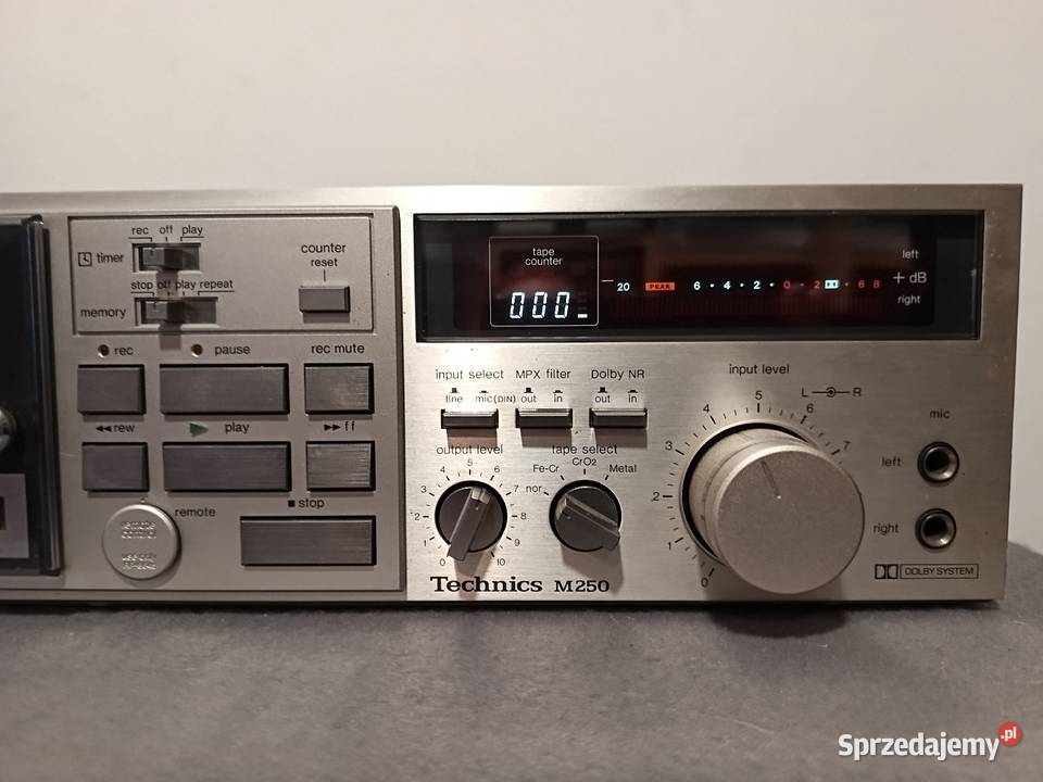 Magnetofon TECHNICS RSM250 pomorskie Gdynia