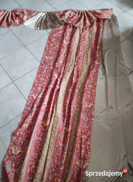 luksusowe eleganckie zasłony story lambrekin Kielce