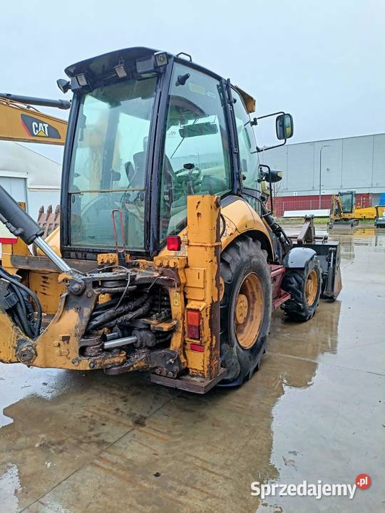 Koparko ładowarka CAT 428E 2007r nie Garwolin