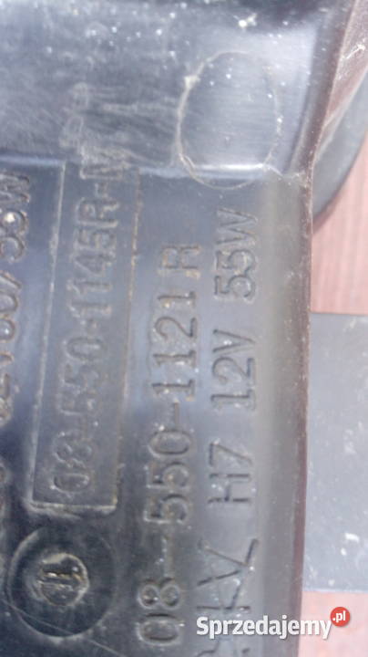 Lampa przednia prawa Peugeot 206 lampy przednie