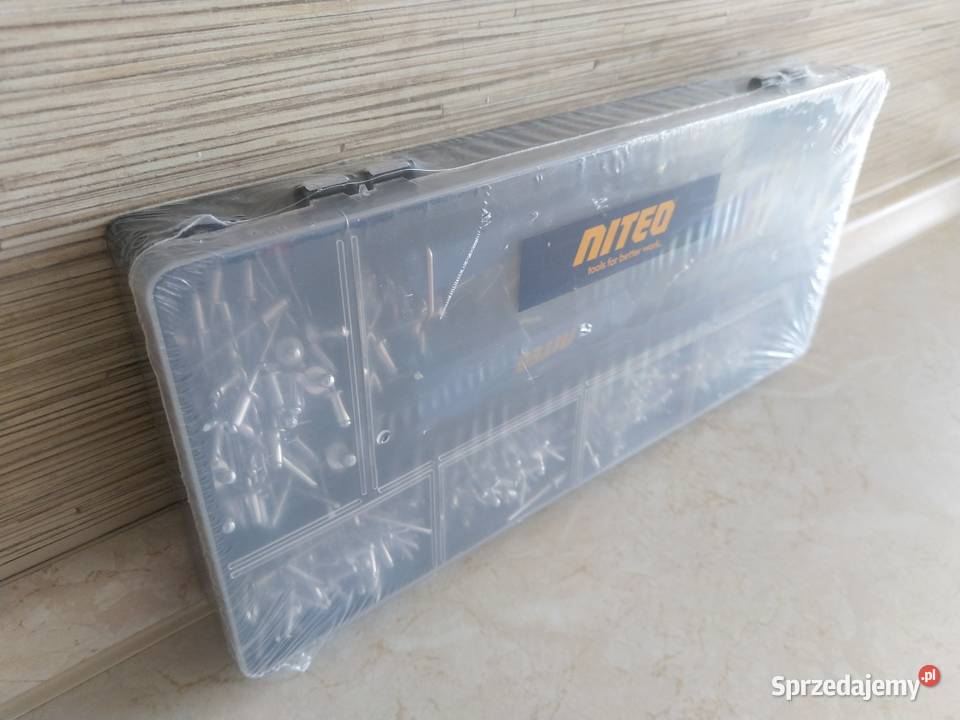 NAJTANIEJ Nitownica Ręczna 600 Nitów Etui Zabrze