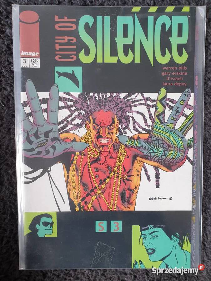 City Of Silence zestaw 3 komiksów Image USA Gdynia