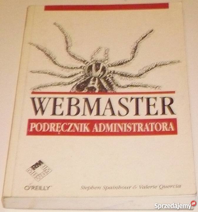 WEBMASTER PODRĘCZNIK ADMINISTRATORA internet, komputery sprzedam