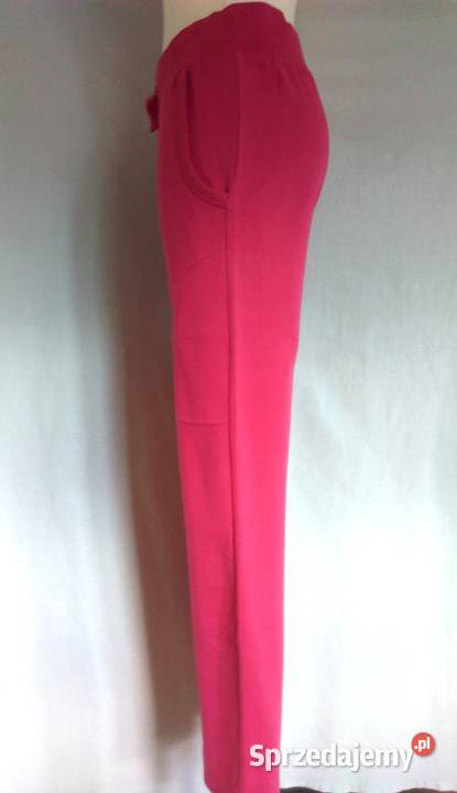 Spodnie damskie Dresowe r 38 różowe Bawełna NOWE Białystok