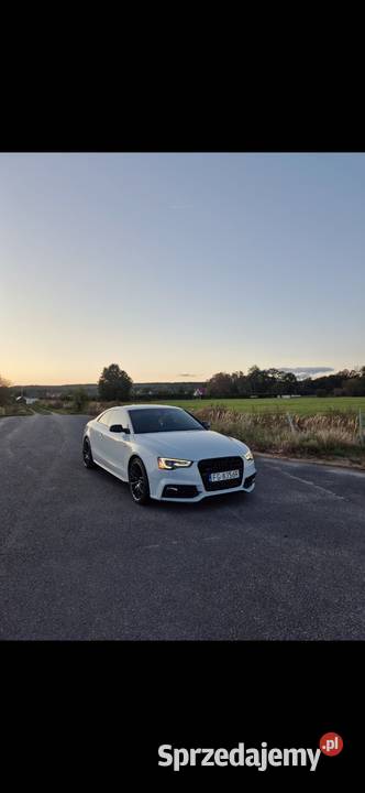 Audi a5 biały A5 Gorzów Wielkopolski