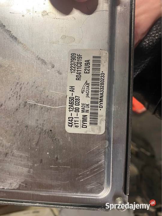 Komputer silnika Jaguar XTYPE 20D 4X43 12A650 AH Łódź sprzedam