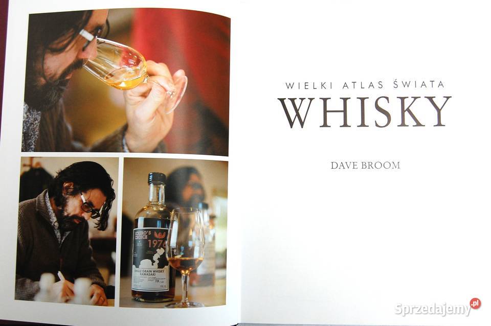 Wielki Atlas Świata Whisky Dave Broom nowy Lublin sprzedam