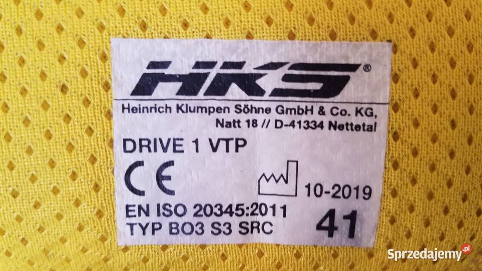 Buty HKS Drive 1 VTP 4142 27 skórzane robocze podlaskie Białystok