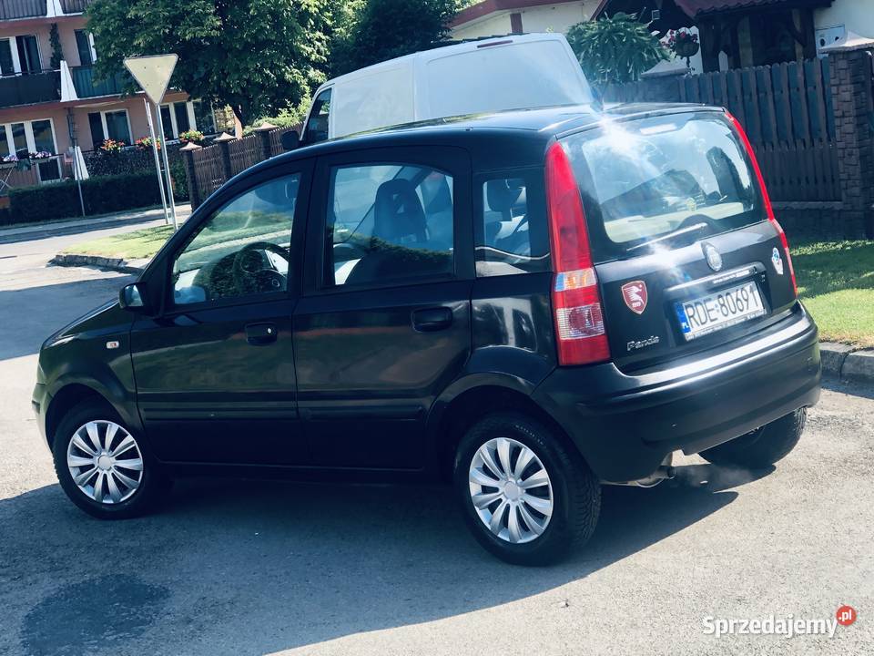 Fiat Panda II 11MPI 55 Czarny metalizowany