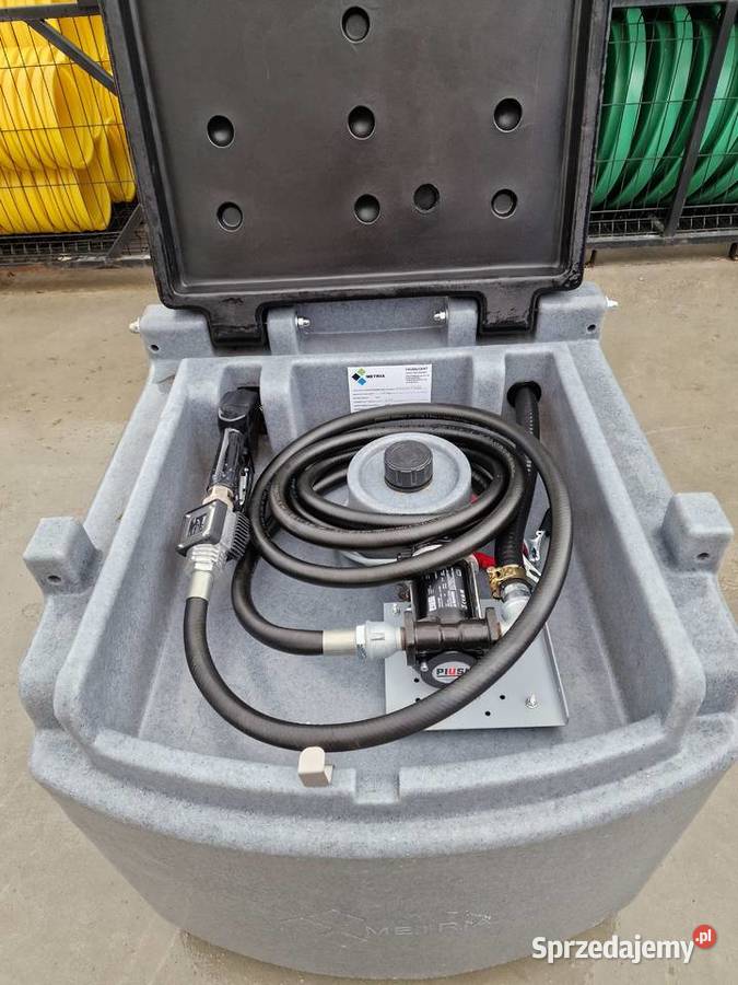 Mobilny zbiornik paliwa 460l P12V 50lmin Dostawa Pozostałe Zielona Góra sprzedam