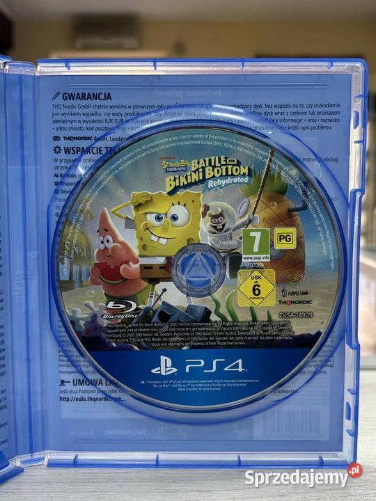 4 Spangebob Battle For Bikini Bottom Rehydrated Elbląg