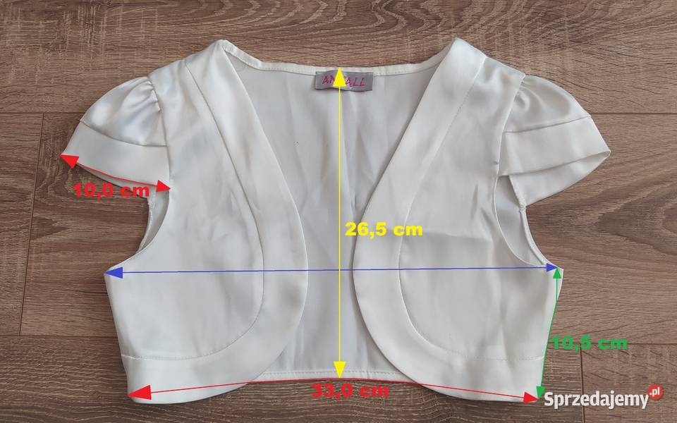 Bolerko damskie ANT ALL biały Hajnówka