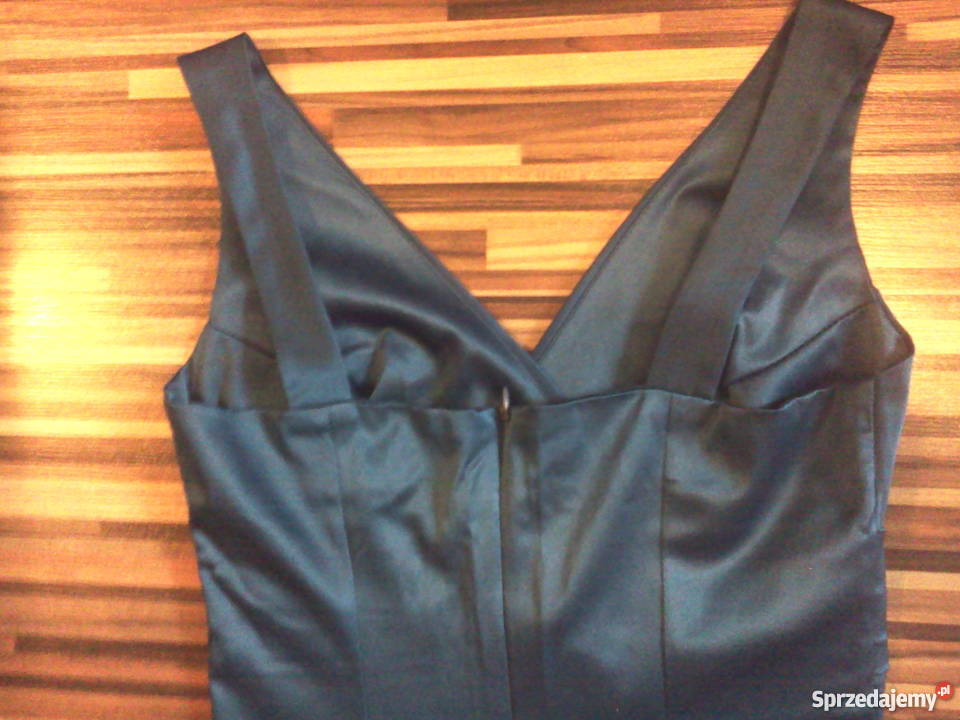 Sukienka wieczorowa 38 stódniówka wesele zielony Łowicz