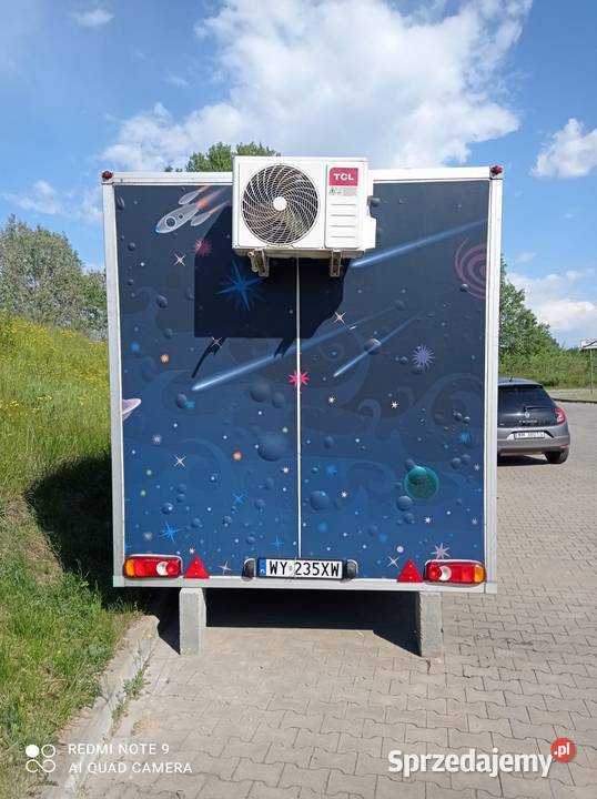 Gotowy biznes Przyczepa z lodami goframi granitą