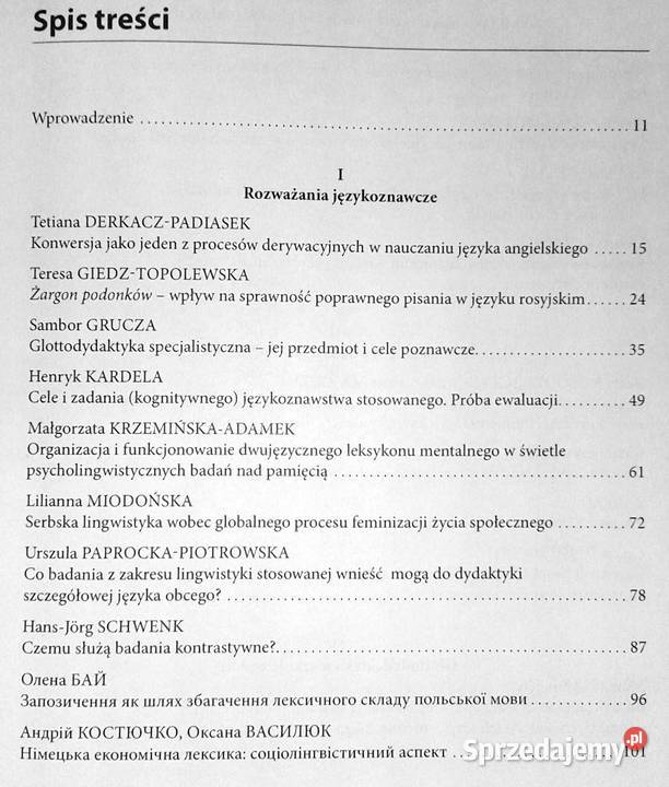 Literaturoznawstwo językoznawstwo i Rok wydania 2010 Chełm sprzedam